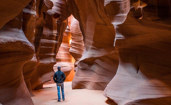 antelope canyon guided tour card
